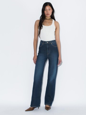 Dr. Denim Slim fit Jeans 'Moxy High Straight' in Blue