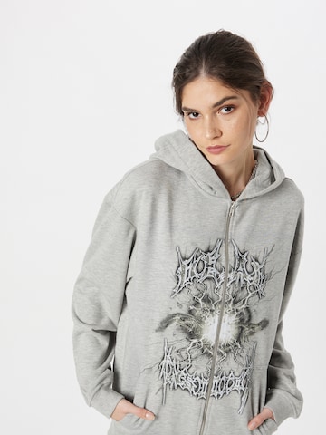 SHYX - Sudadera con cremallera 'Miles' en gris