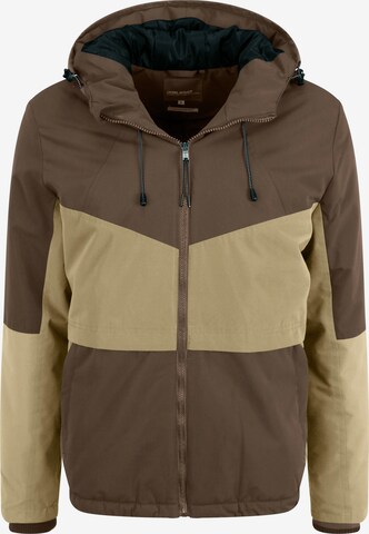 BLEND Winter Jacket 'Foma' in Brown: front