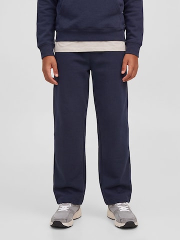 Loosefit Pantalon Jack & Jones Junior en bleu : devant