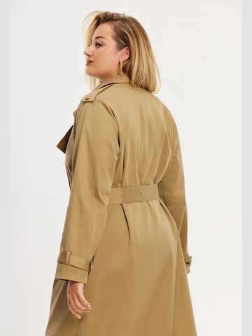 YOEK Tussenmantel in Bruin