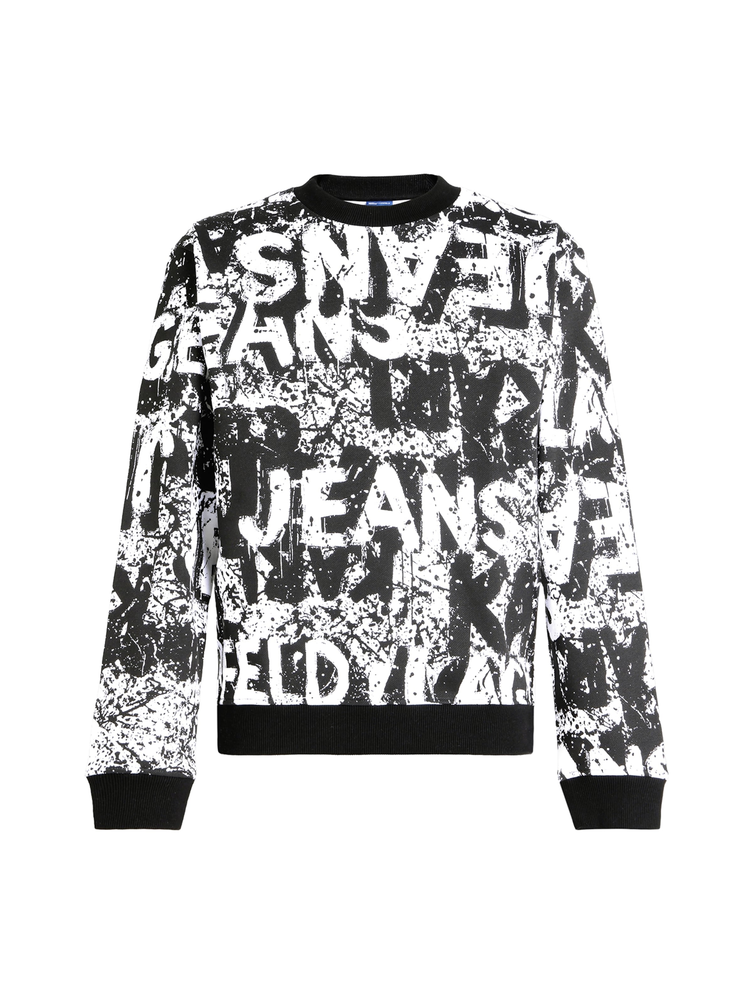 KARL LAGERFELD JEANS Sweatshirt i svart: framsida