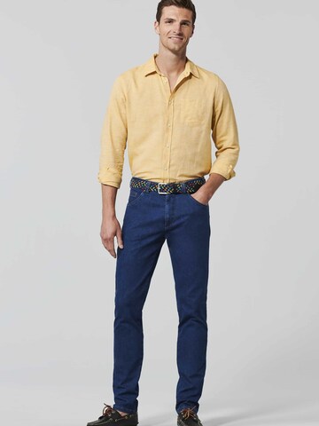 MEYER Slimfit Jeans in Blau