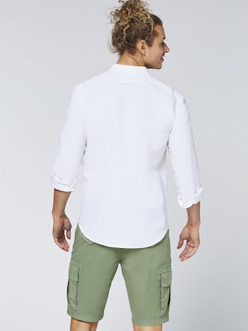 CHIEMSEE Comfort fit Button Up Shirt in White