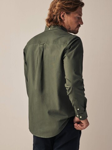 Next - Ajuste regular Camisa en verde
