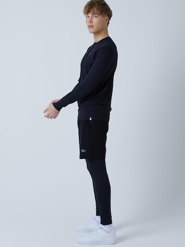 SPORTKIND Funktionsshirt 'Crew Neck Long Sleeve Shirt'‌‌‌‌‌‌‌‌‌‌ in Schwarz