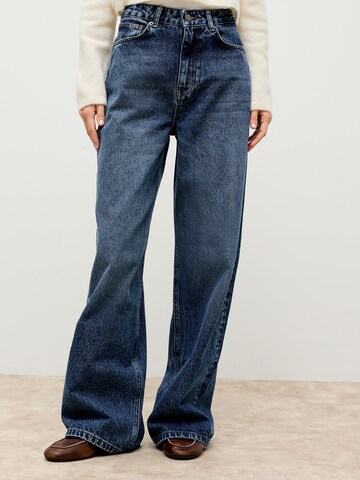 Wide leg Jeans di ABOUT YOU x Marie von Behrens in blu