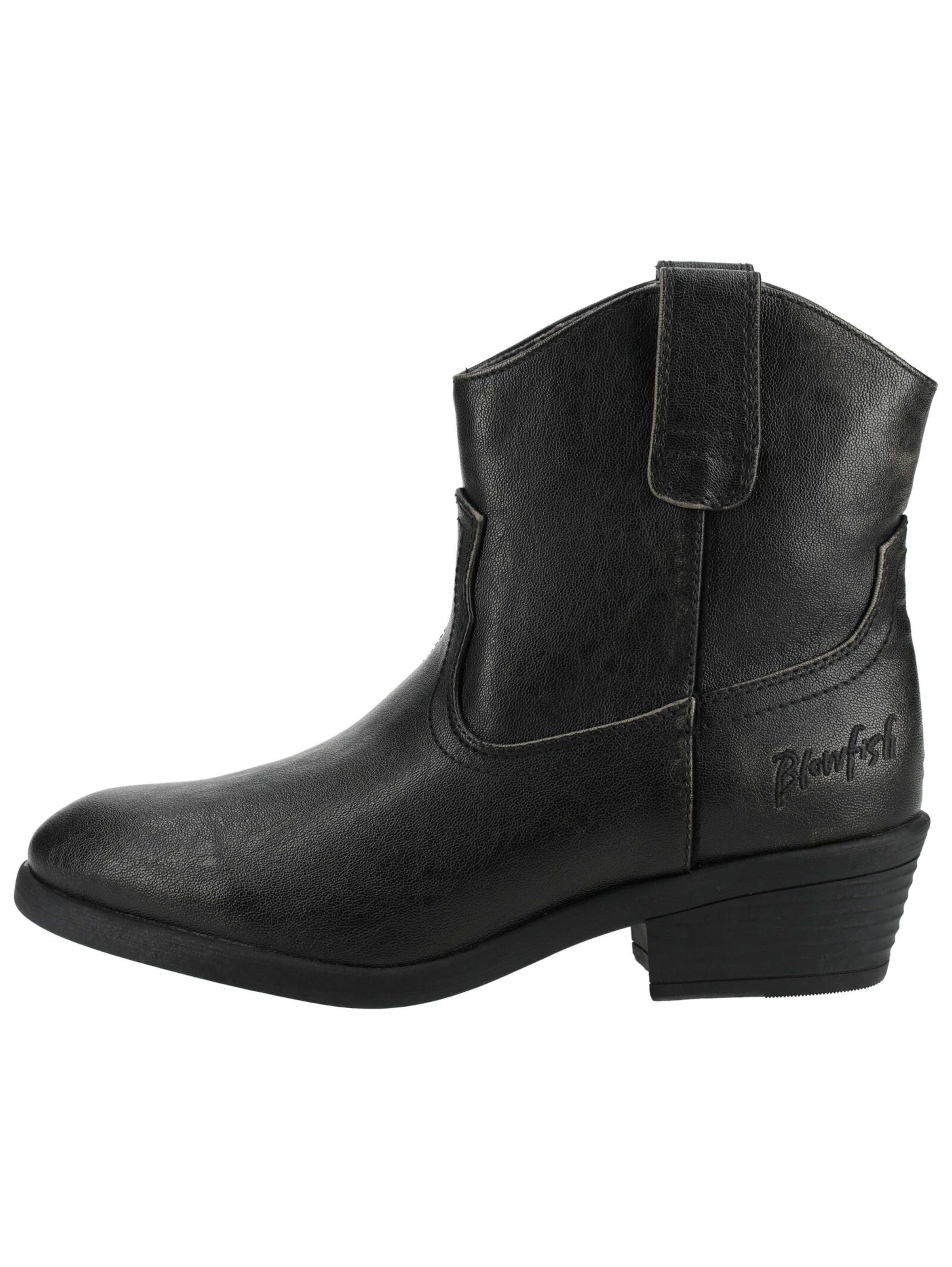 Blowfish Malibu Cowboy boot in Black