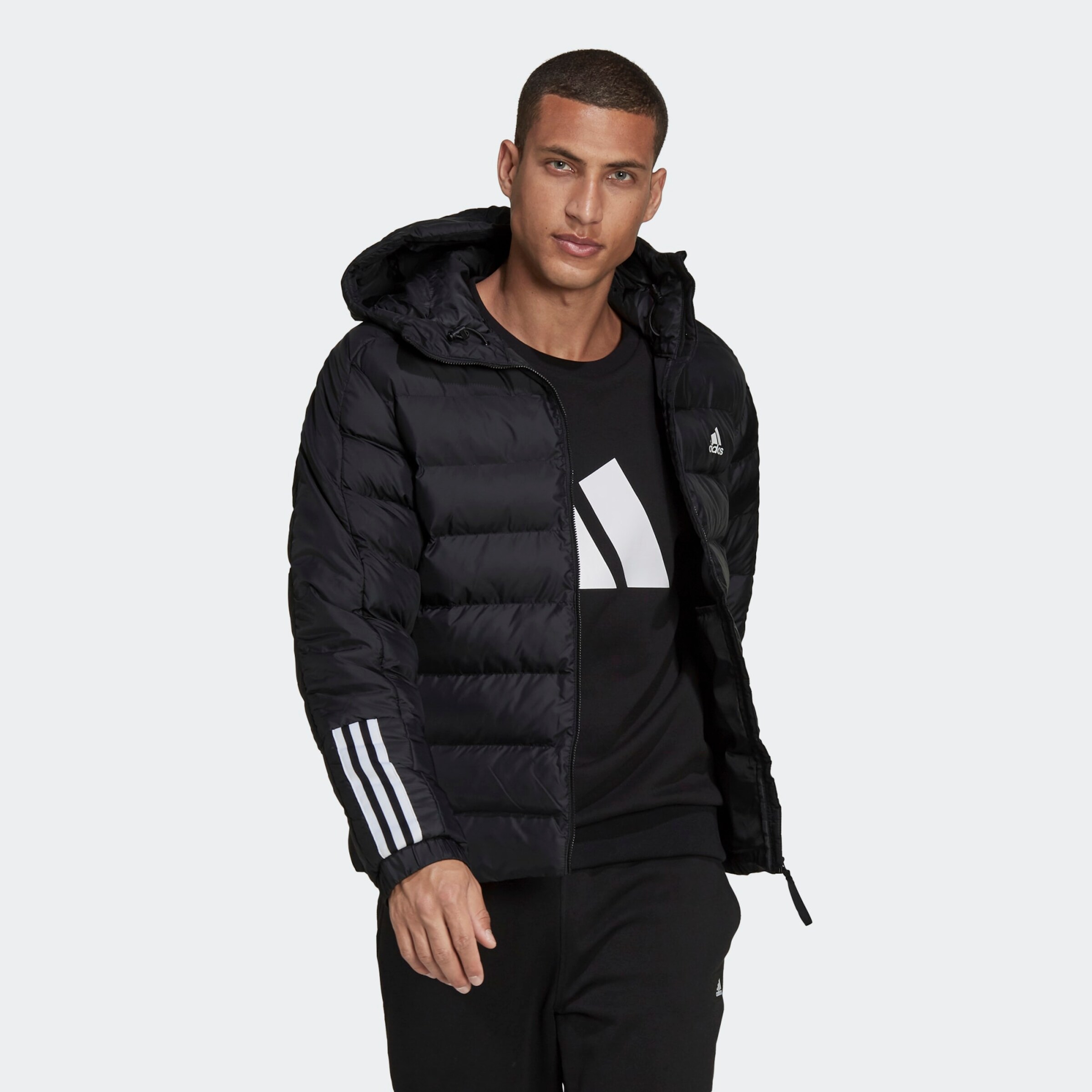 ADIDAS SPORTSWEAR Jacke Itavic 3 Stripes Midweight in Schwarz ABOUT YOU