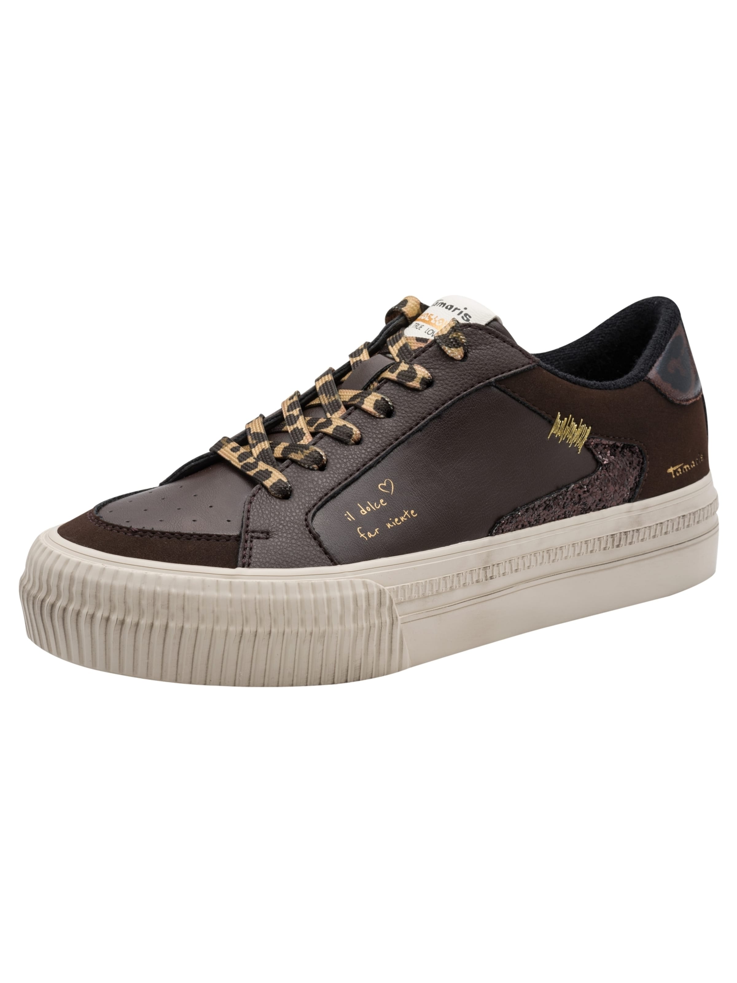 Tamaris Sneakers in Brown: front