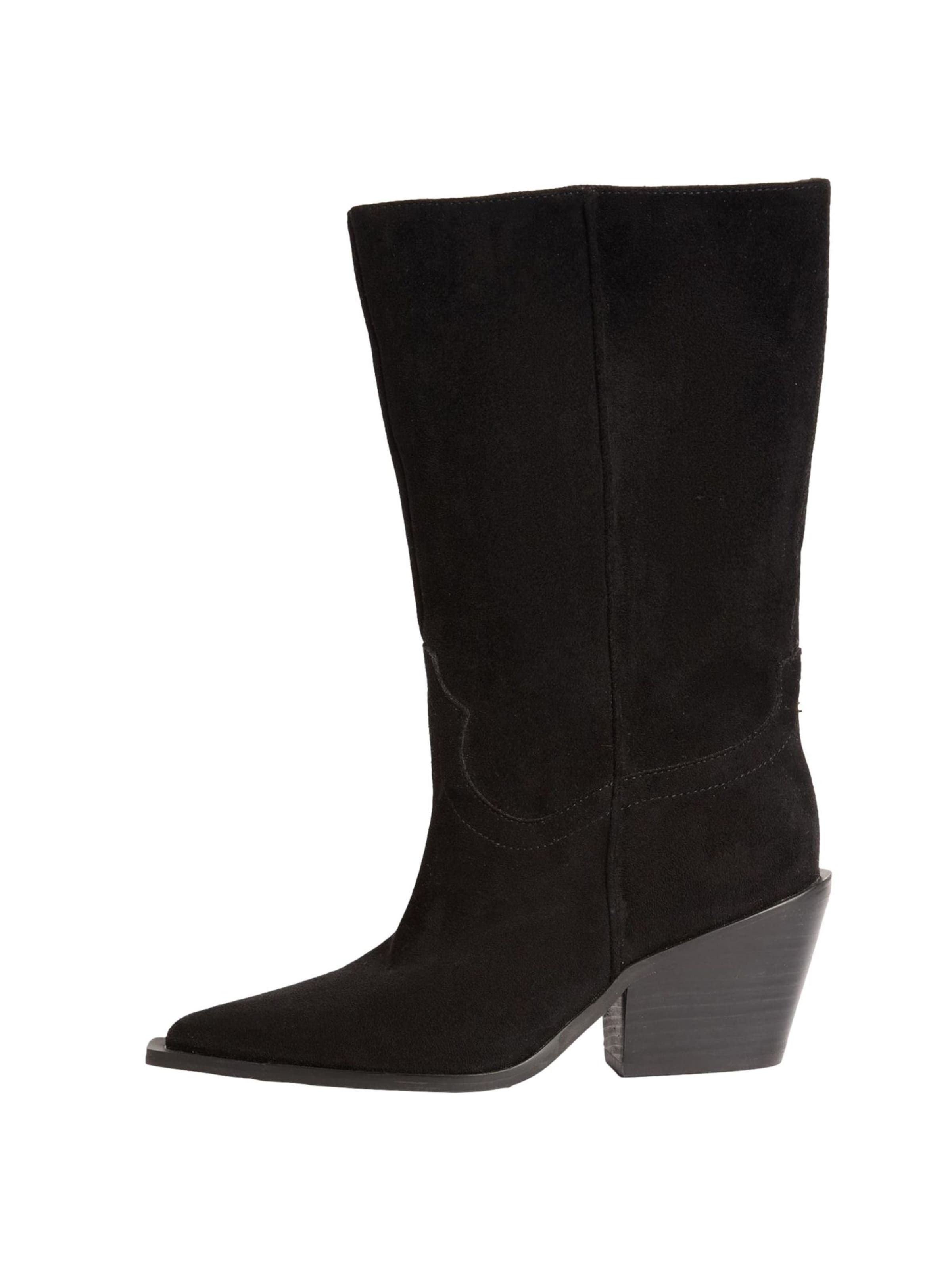 Bottes de cowboy Lipsy en noir : devant