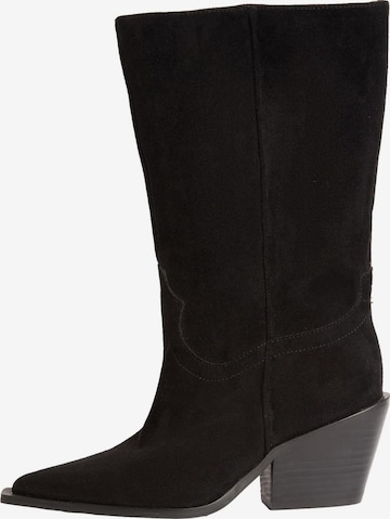 Bottes de cowboy Lipsy en noir : devant