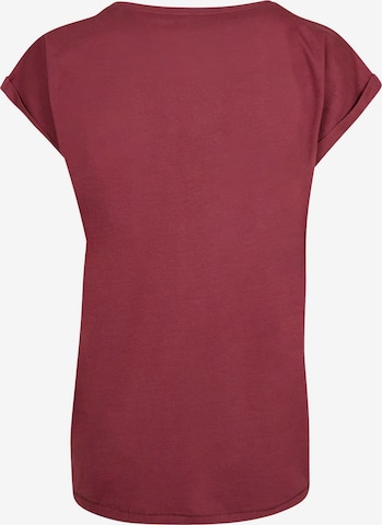 Mister Tee Shirt 'Passion Rose' in Rood