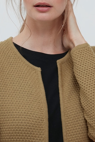 Oxmo Knit Cardigan 'Hilda' in Brown