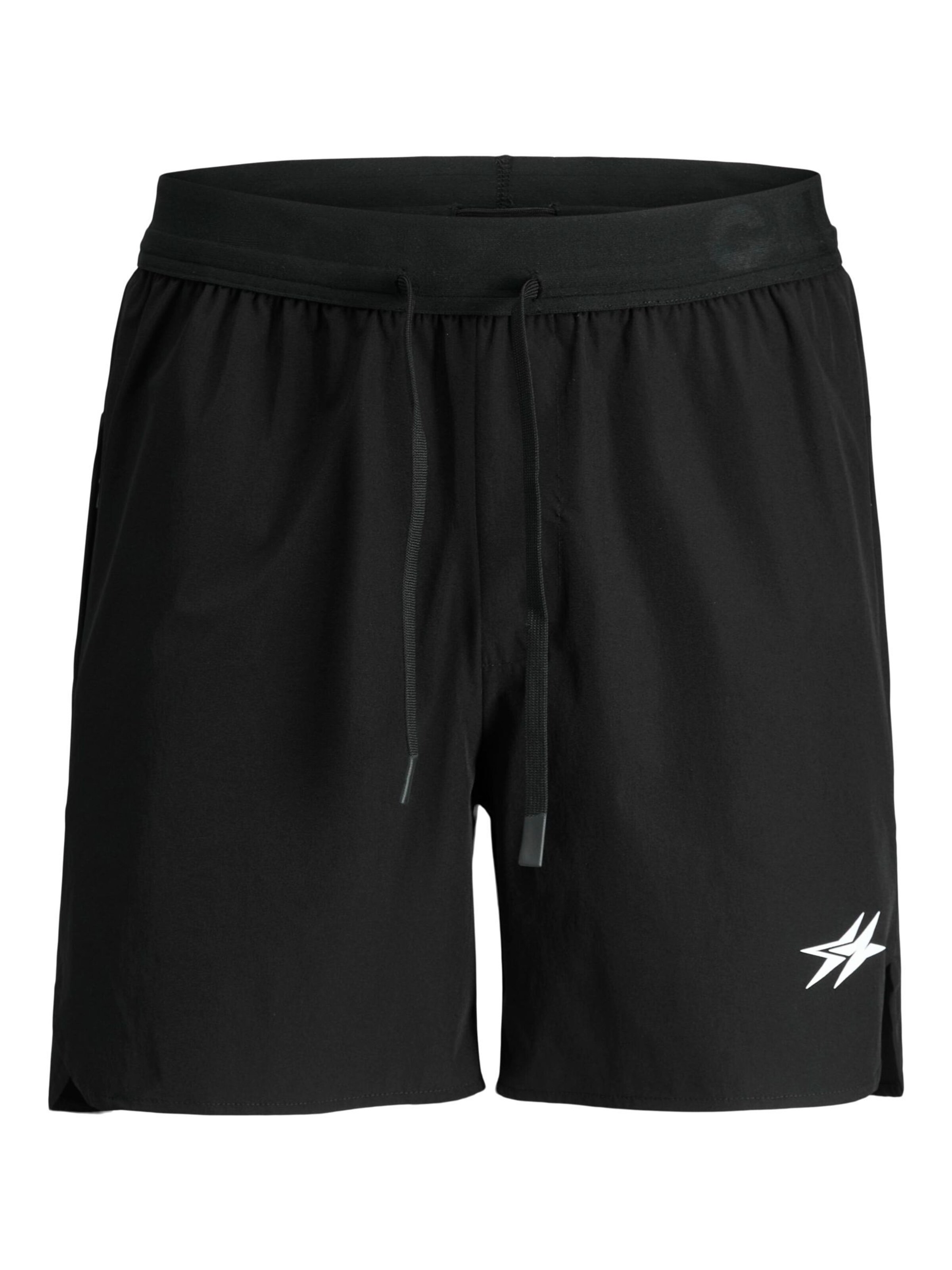 JACK & JONES Shorts 'CNZ' in schwarz / weiß, Produktansicht