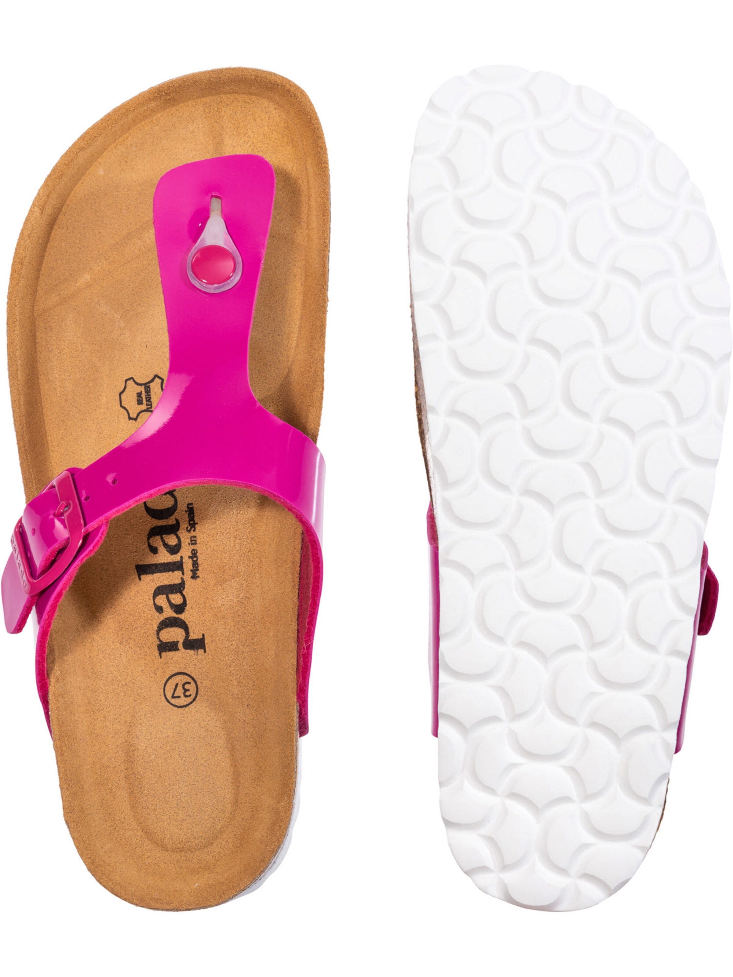 Palado - Sandalias de dedo 'Kos Lack' en rosa