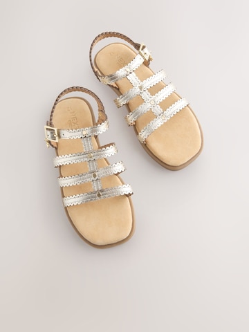 Next Босоножки в Серебристый