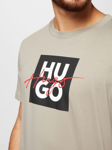 HUGO - Camiseta 'Dalpaca' en beige