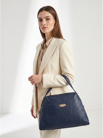 Borsa a mano 'Borsa a mano donna pelle 100% Baldinini Trend Lucca con tracolla' di Baldinini Trend in blu