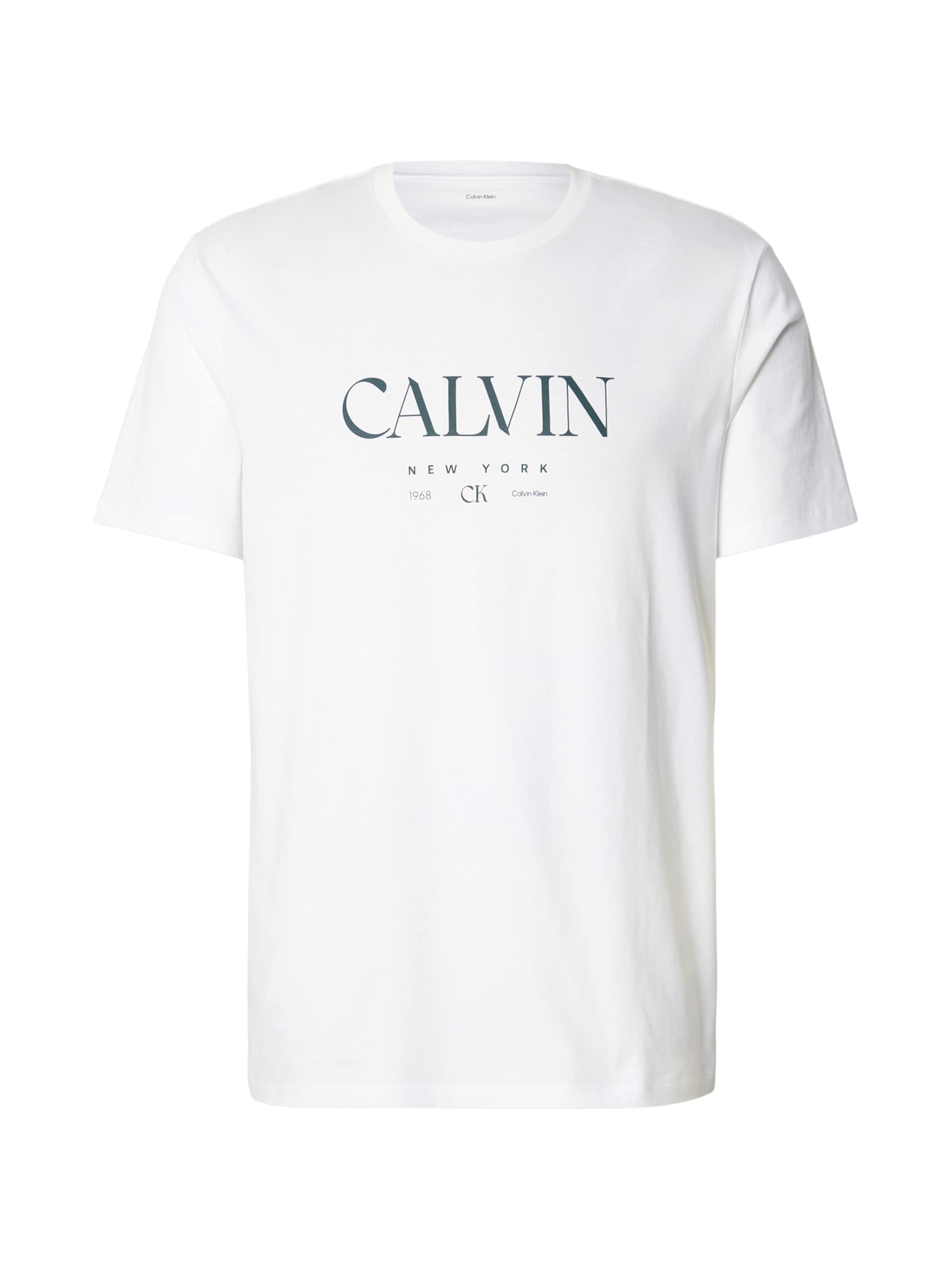 regular Maglietta di Calvin Klein in bianco: frontale