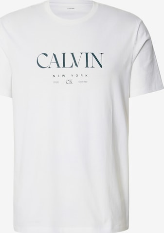 Calvin Klein Футболка в Белый: спереди