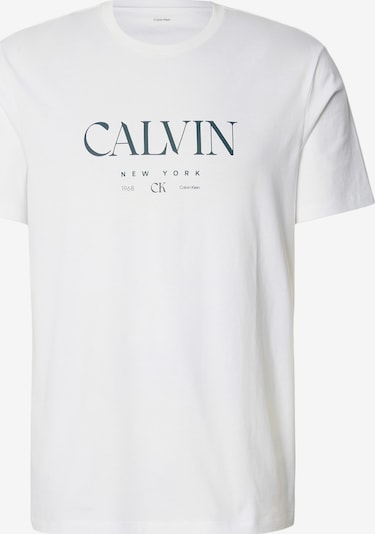 Marškinėliai iš Calvin Klein, spalva – juoda / balta, Prekių apžvalga