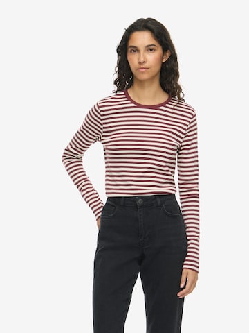 T-shirt 'STORMI' Noisy may en rouge : devant
