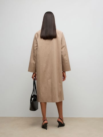 VERO MODA Overgangsfrakke 'AWAuden' i beige