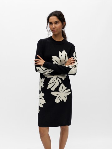 OBJECT Knit dress 'OBJRAY' in Black: front