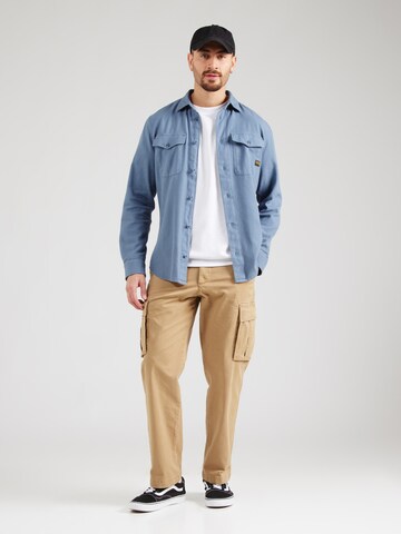 G-STAR Slim fit Skjorta 'Marine' i blå