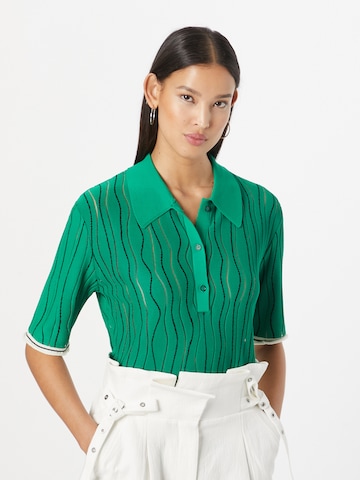 3.1 Phillip Lim Shirt in Green: front