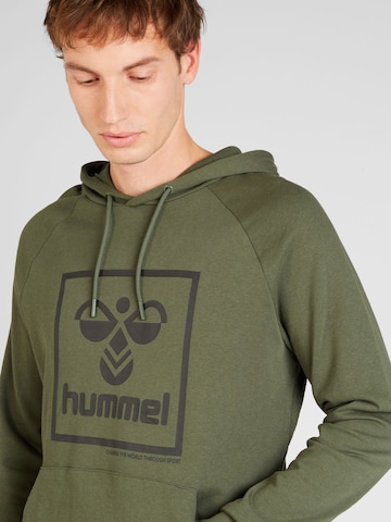 Hummel Αθλητική μπλούζα φούτερ σε πράσινο