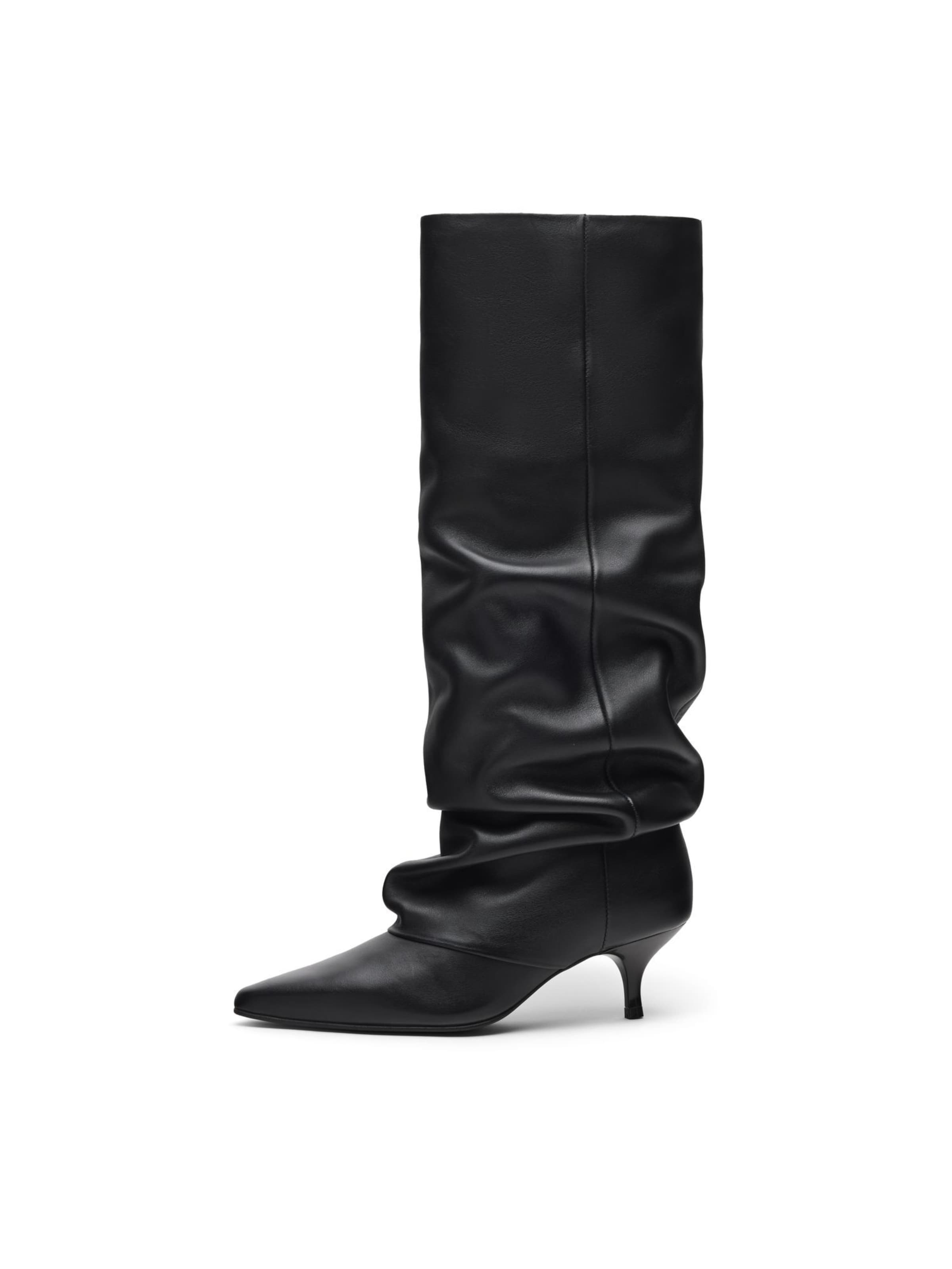 SACHA Bottes en 36 en noir, Vue avec produit