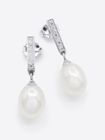 Ateliers Saint Germain Earrings 'Cambronne' in White