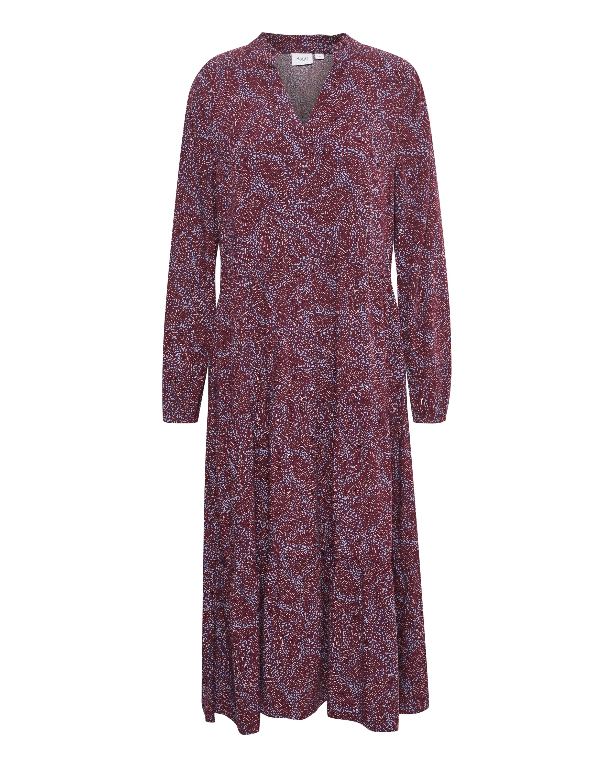 SAINT TROPEZ Blusekjole 'Eda' i lilla: forside