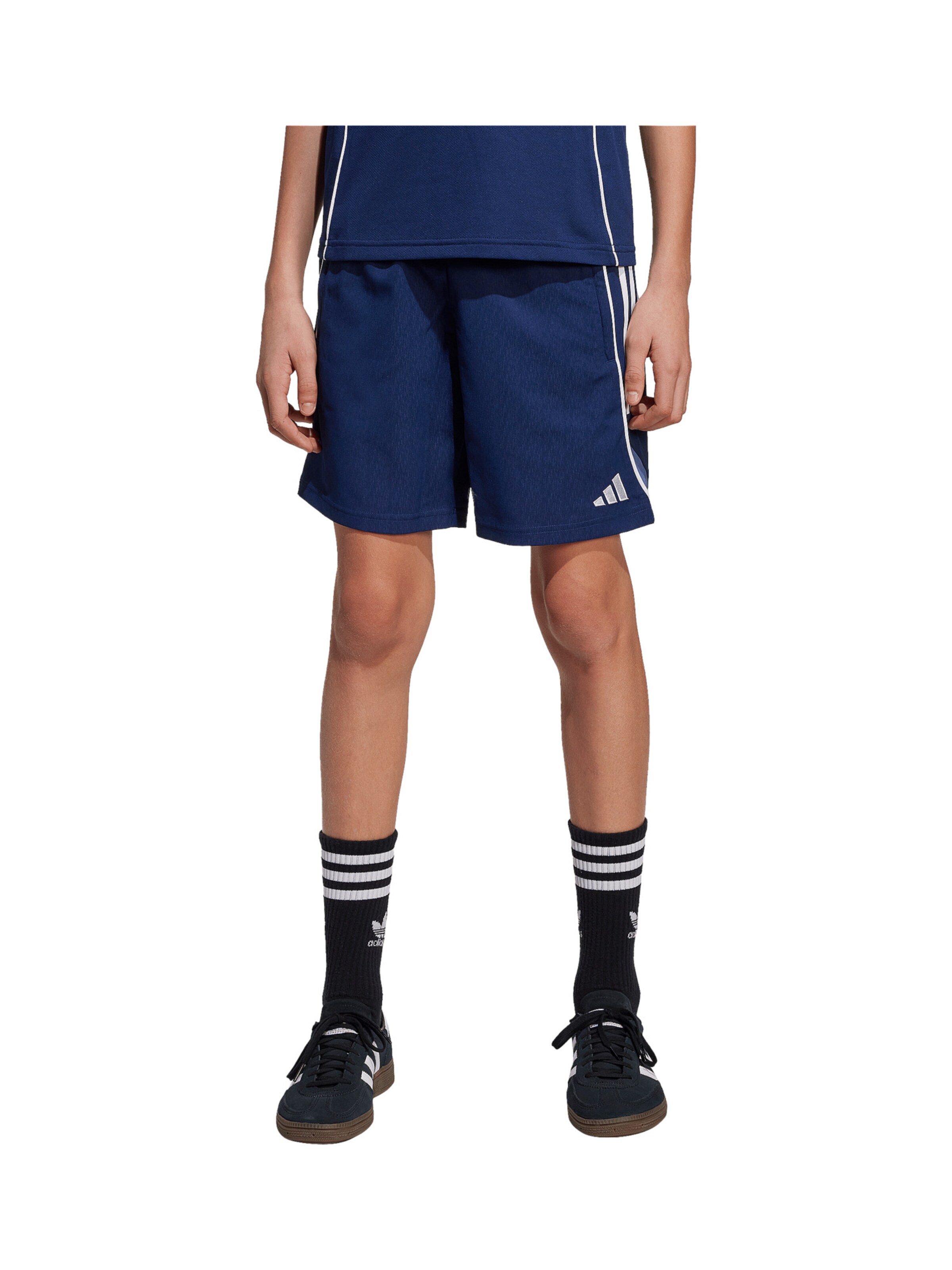 ADIDAS PERFORMANCE Regular Sportshorts 'Tiro 25 Competition Downtime' in Blau: Vorderseite