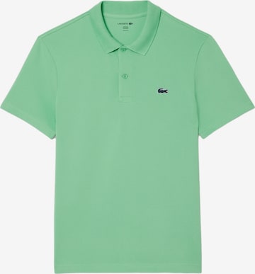 T-Shirt LACOSTE en vert : devant