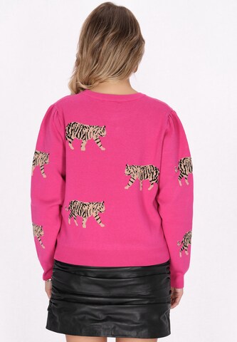 Pull-over faina en rose