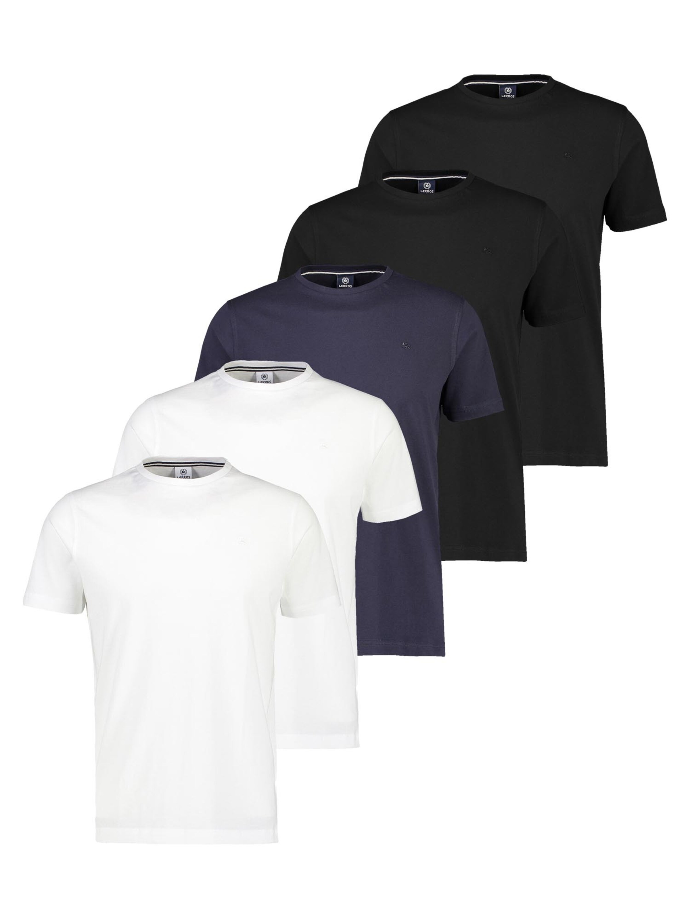 LERROS Shirt 'Basic' in Gemengde kleuren: voorkant