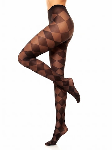 GLAMORY Strumpfhose 'Diamond 20 Feinstrumpfhose'‌‌‌ in Schwarz: Vorderseite