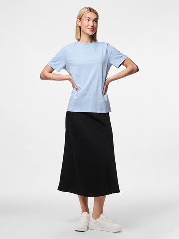 PIECES T-Shirt 'Ria' in Blau