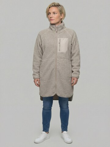 Derbe Fleece Jacket 'Kuschelby' in Beige