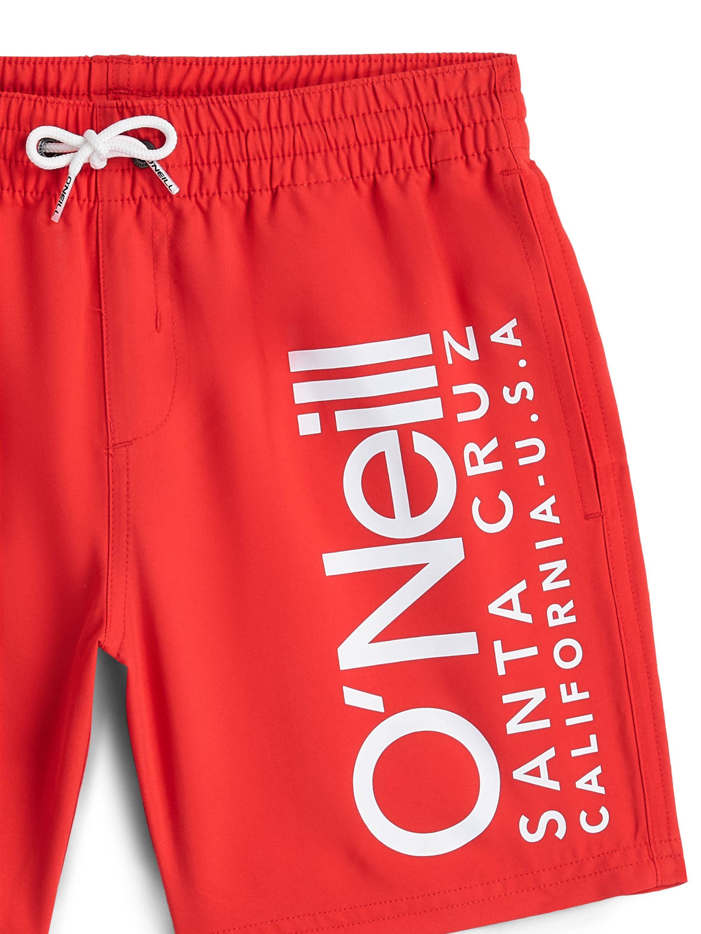 Pantaloncini da bagno 'Cali' di O'NEILL in rosso