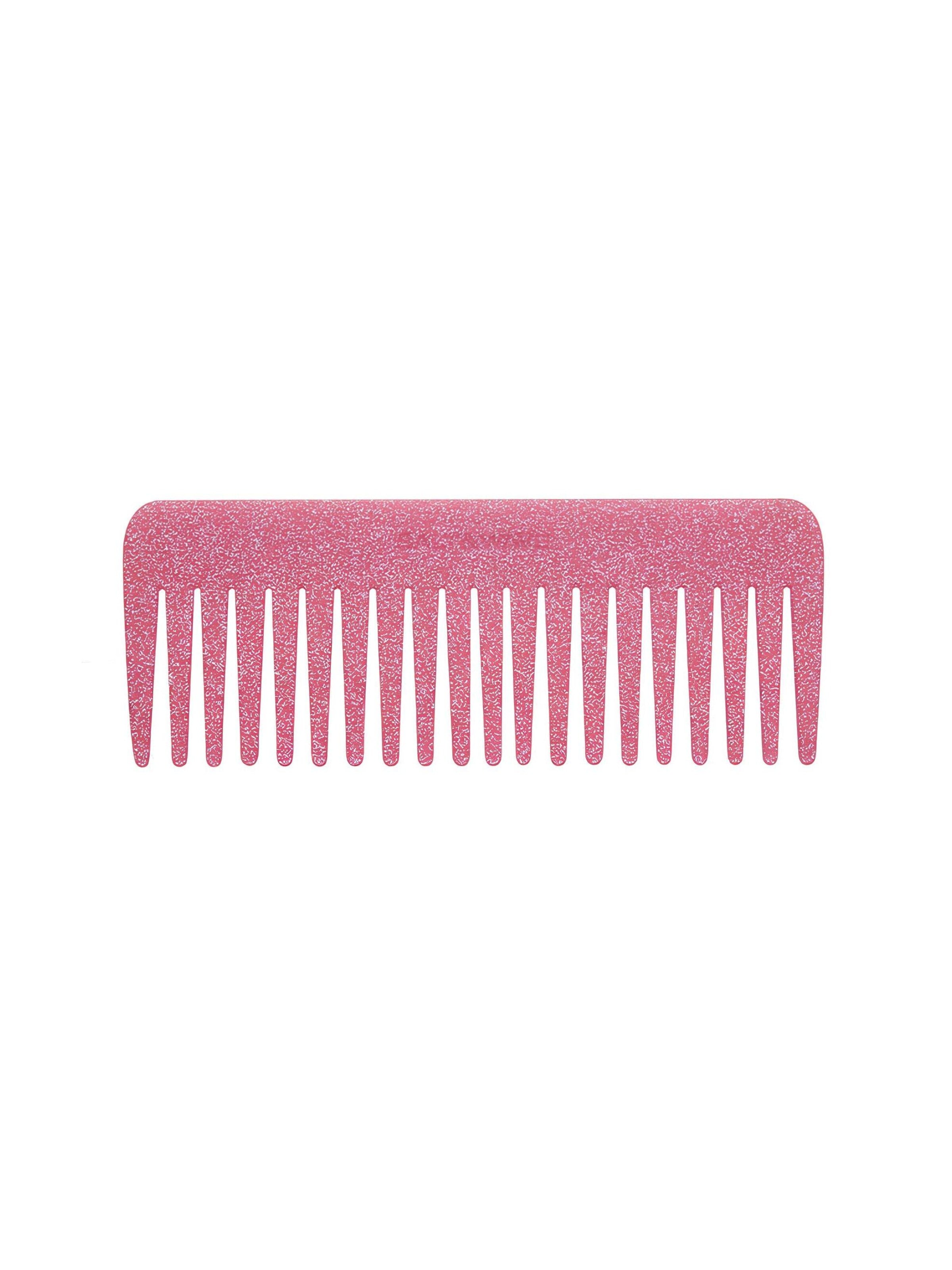 rozā SALT&WAVE Aksesuāri matiem 'Santorini Comb': no priekšpuses