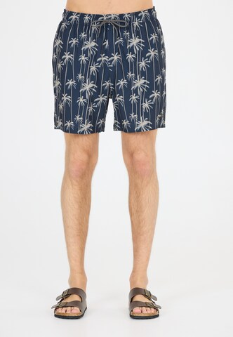 Cruz Board Shorts 'Rohan' in Blue: front