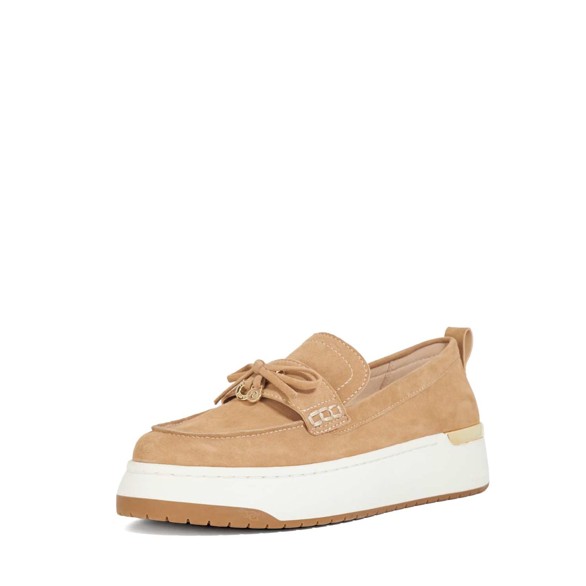 Chaussure basse Dune LONDON en beige : devant
