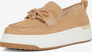 Chaussure basse Dune LONDON en beige : devant