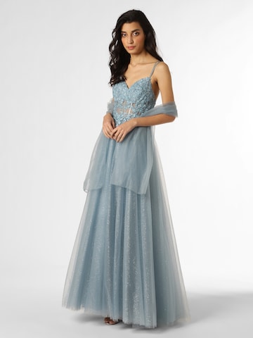 Luxuar Fashion Evening Dress ' ' in Blue: front