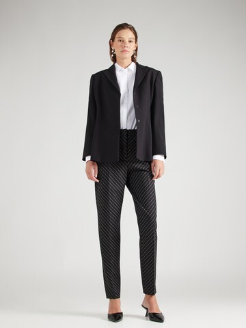 BOSS - regular Pantalón de pinzas 'Tamata1' en negro