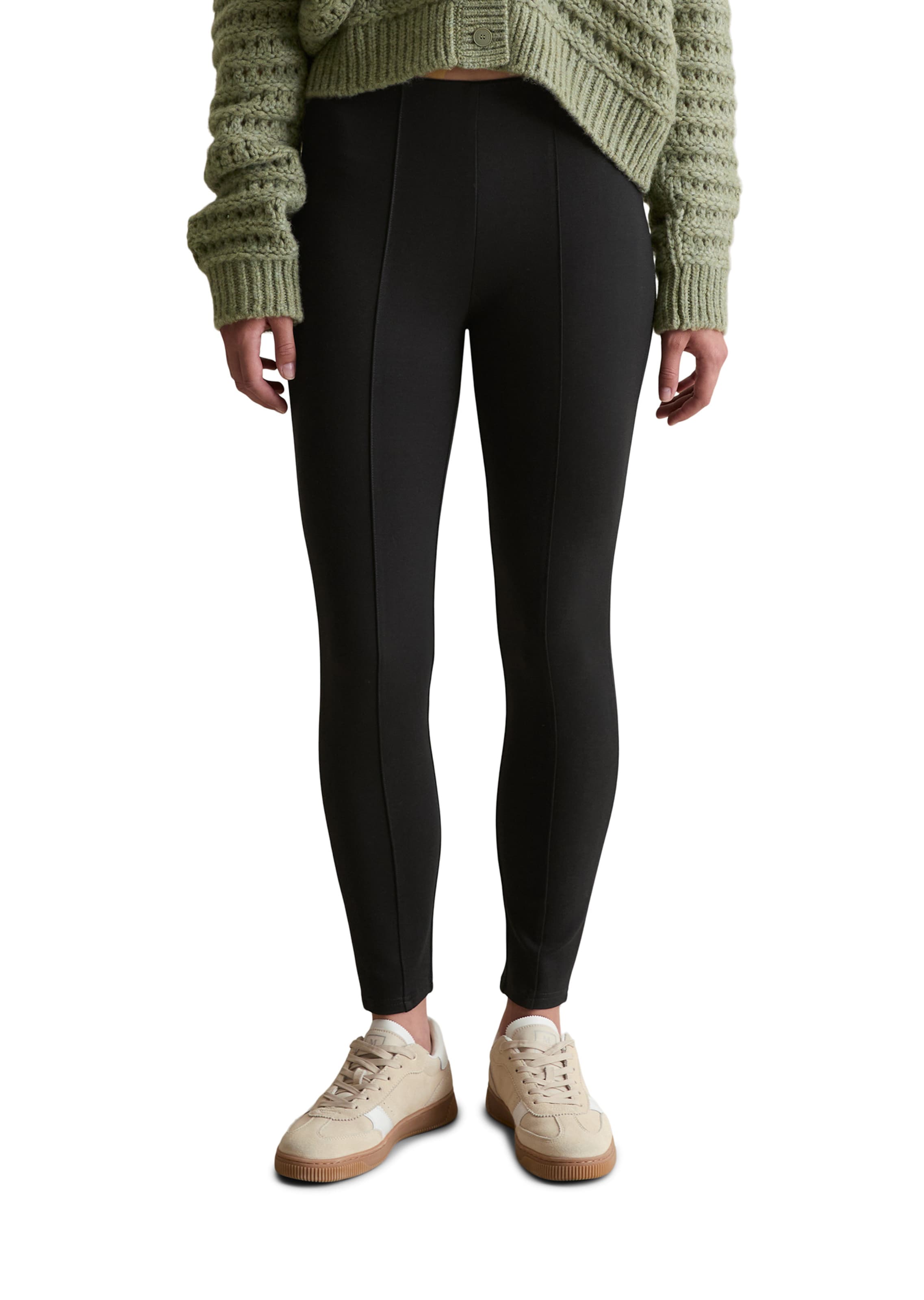 Marc O'Polo DENIM Slim fit Pants in Black: front